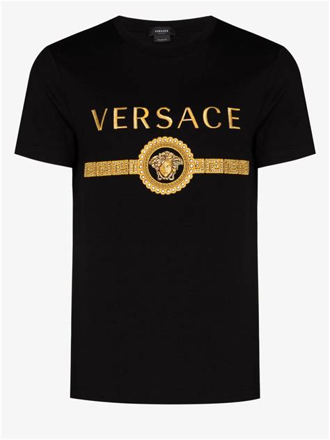 tshirt versace logo xl|versace logo black.